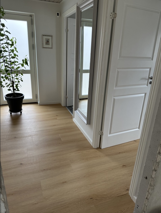 Plankegulv i Entré